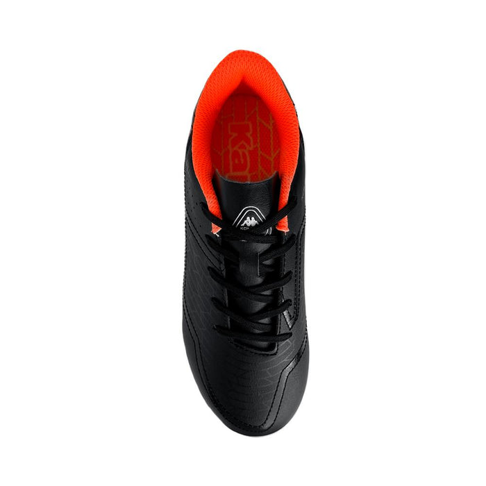 Zapatilla Fútbol Kids Kombat Player Black Neon Green Firm Ground