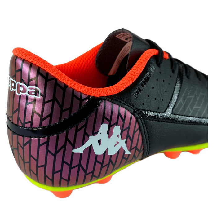 Zapatilla Fútbol Kids Kombat Player Black Neon Green Firm Ground